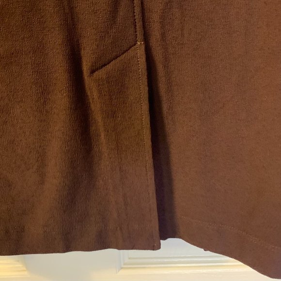 Eileen Fisher Crepe Blazer Petite Size PP 2P 4P NEW Brown Neutral Fall Career - Picture 5 of 9